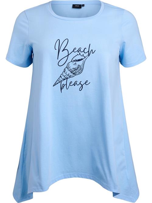 Zizzi Shirts 'Vmy'  marin / royalblå