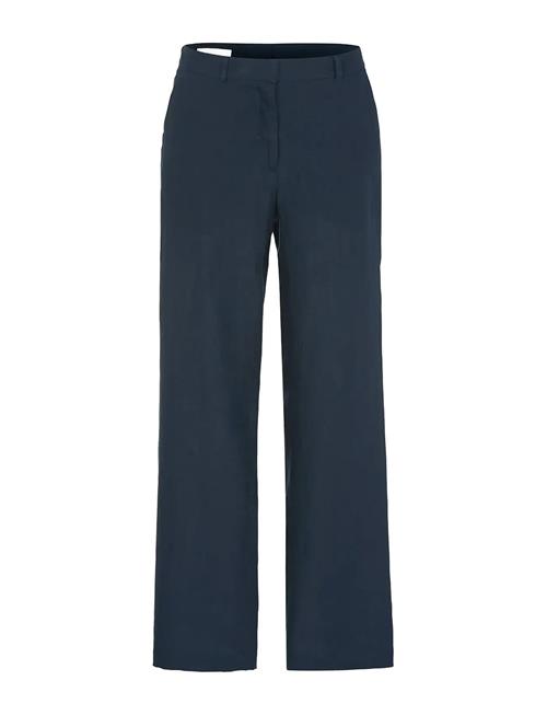 Amanda Linen Trousers Newhouse Navy