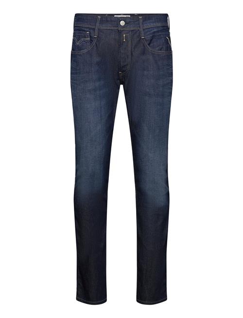 Anbass Trousers Slim 573 Online Replay Blue