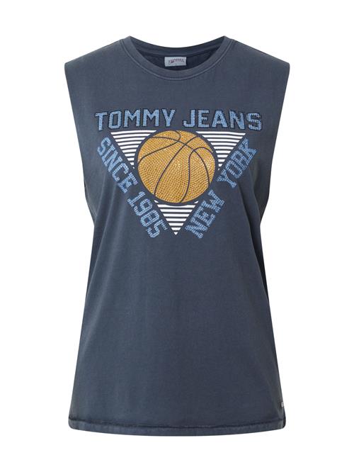 Tommy Jeans Overdel  røgblå / dueblå / brun / hvid