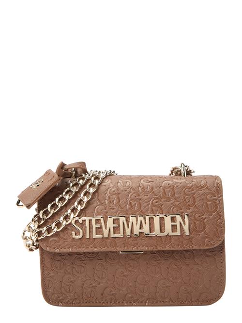 STEVE MADDEN Skuldertaske 'Bcoal-E'  beige / karamel / lysebrun / guld