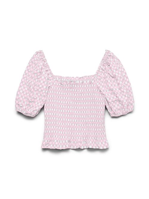 Se VERO MODA Shirts 'VMCarrie'  lyseblå / lysviolet / rosé ved About You