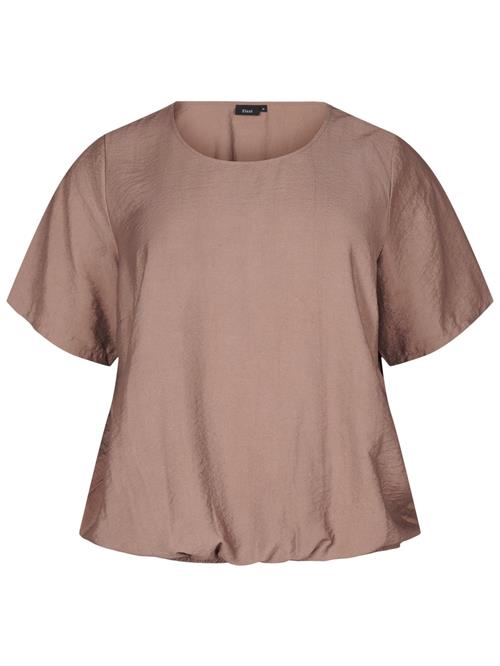 Zizzi Bluse 'VCOLLY'  brun