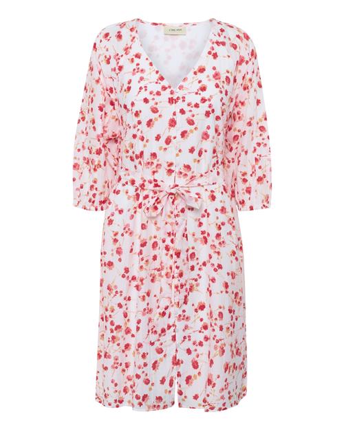 Se Cream Kjole 'Giselle'  orange / pink / hvid ved About You