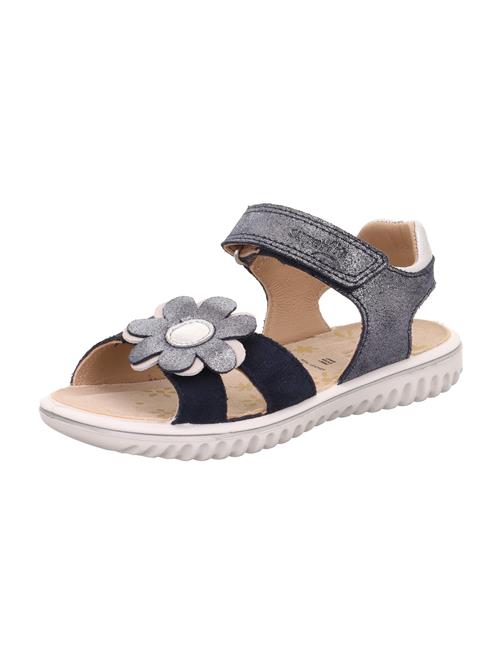 SUPERFIT Sandaler 'SPARKLE'  marin / pudder / sølv / hvid