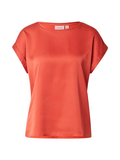 VILA Shirts 'VIEllette'  orangerød