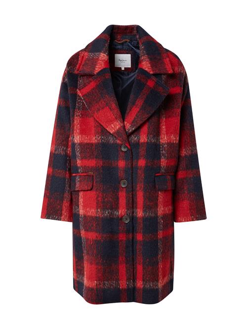 Pepe Jeans Overgangsfrakke 'JOSSIE'  marin / rød