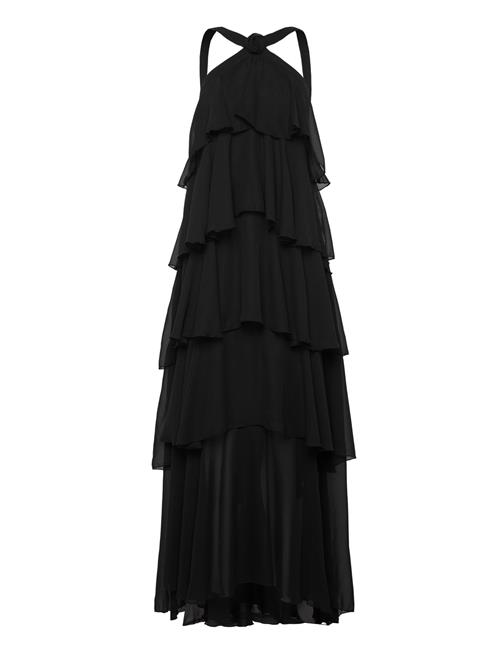 Vmfelicia Sl Ruffle Maxi Dress Exp Vero Moda Black
