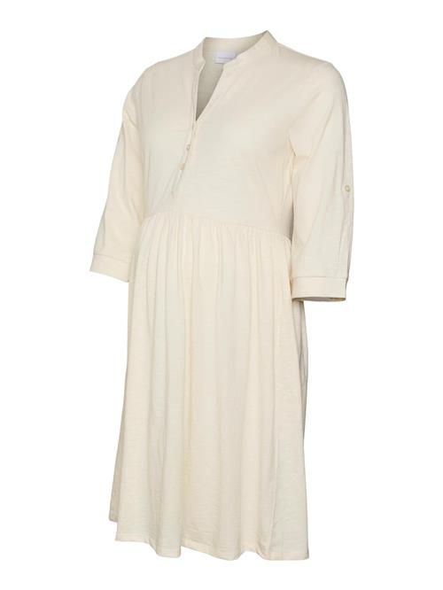 Se MAMALICIOUS Blusekjole 'Evi Lia'  creme ved About You