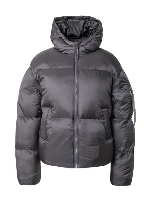 Se ALPHA INDUSTRIES Vinterjakke  mørkegrå ved About You