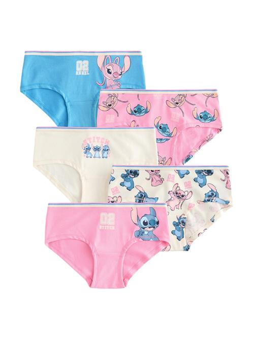 Next Underbukser 'Lilo And Stitch'  beige / dueblå / himmelblå / pink