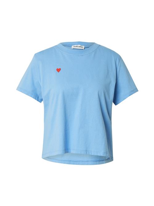 STUDIO SELECT Shirts 'Pace'  lyseblå / rød