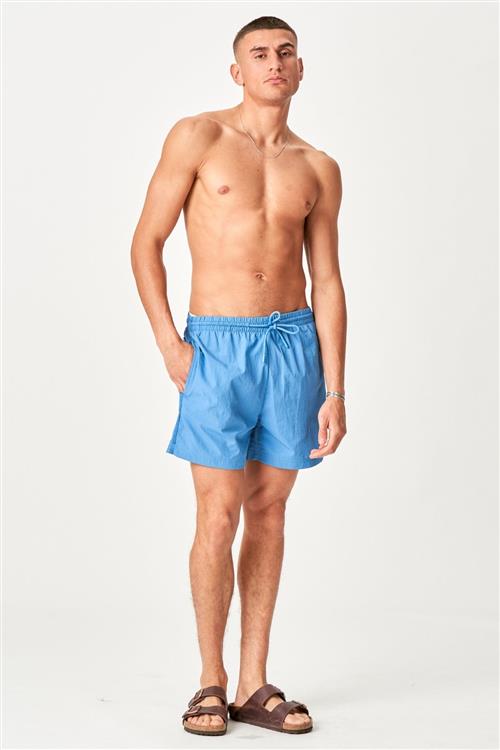 Premium Badeshorts - Turkis - M - TeeShoppen