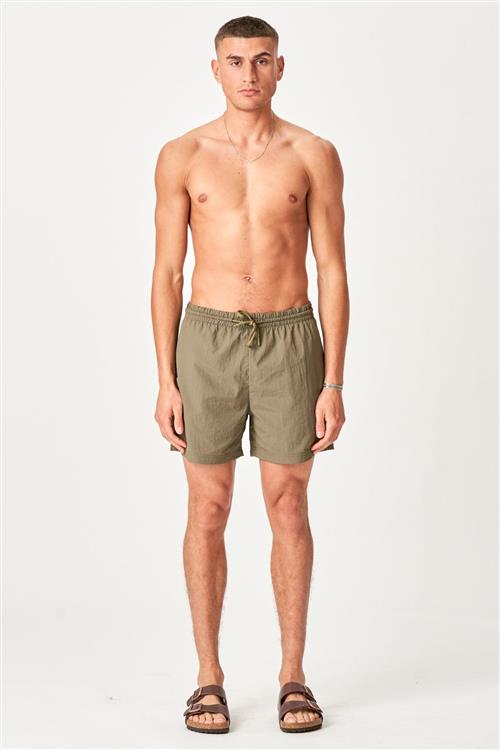 Premium Badeshorts - Army - 2XL - TeeShoppen