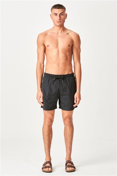 Premium Badeshorts - Sort - L - TeeShoppen