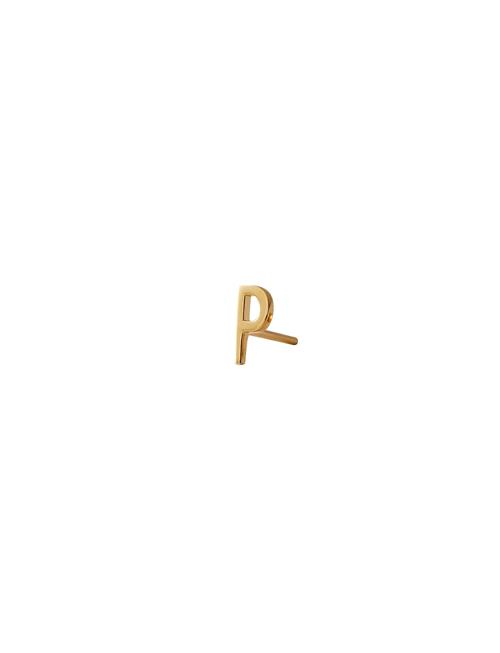 Earring Studs Archetypes, A-Z Design Letters Gold