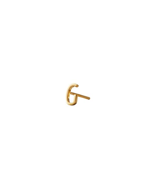 Earring Studs Archetypes, A-Z Design Letters Gold