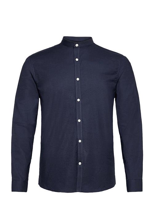 Yarn Dyed Oxford Superflex Shirt L/Yarn Dyed Oxford Superflex Shirt L/S Lindbergh Navy