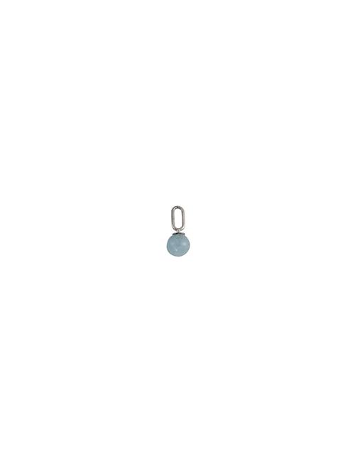St Drop Charm Design Letters Blue