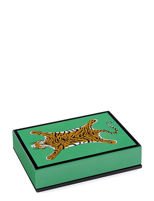 Tiger Lacquer Card Set Jonathan Adler Green