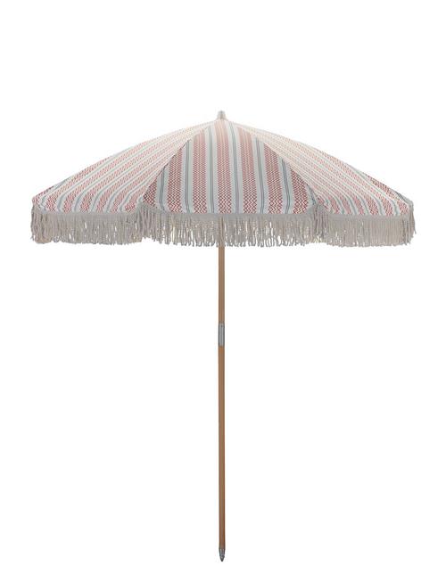 Beach/Garden Umbrella, Umbra, Red/Green House Doctor Red