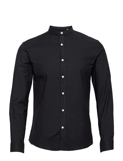 Yarn Dyed Oxford Superflex Shirt L/Yarn Dyed Oxford Superflex Shirt L/S Lindbergh Black