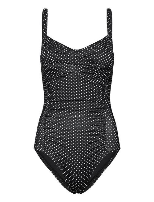 Se Potenza Solid Swimsuit Recycled Panos Emporio Black ved Booztlet