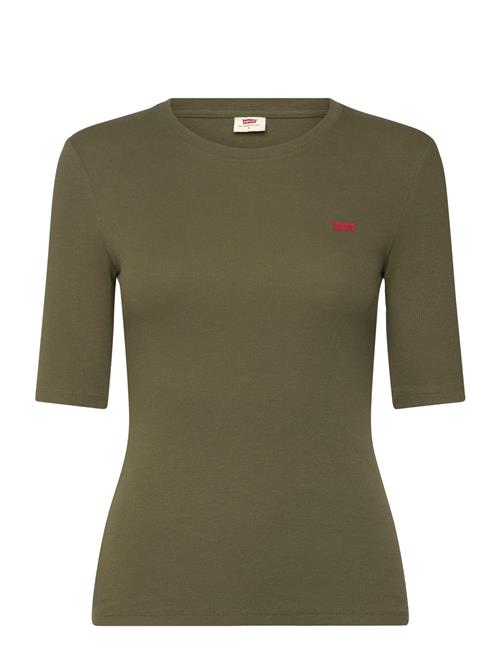 Luca Slim Tee Ivy Green Rib Levi's® Khaki