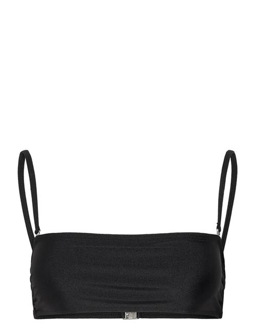 Shimmer Bandeau Bikini Top Filippa K Black