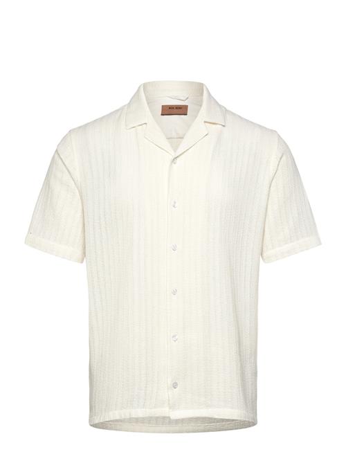 Mmgjoe Basso Ss Shirt Mos Mosh Gallery White
