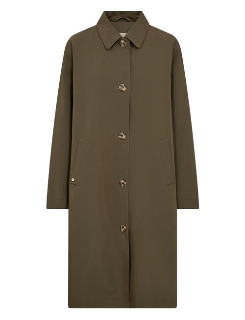 Mmbora Rain Trenchcoat MOS MOSH Khaki