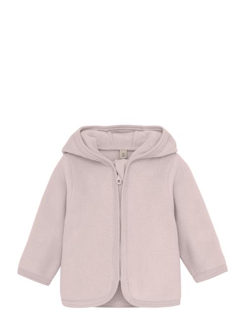 Jacket Ears Cotton Fleece Huttelihut Pink