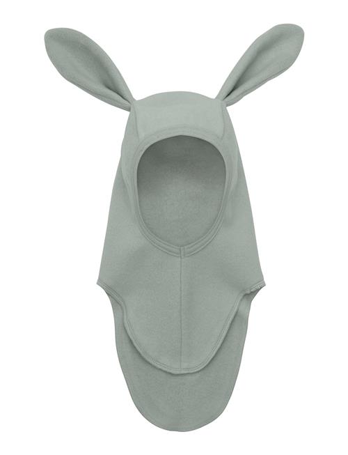 Balaclava Ears Cotton Fleece Huttelihut Green