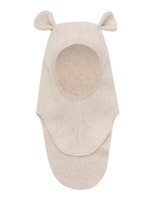 Balaclava Ears Cotton Fleece Huttelihut Beige