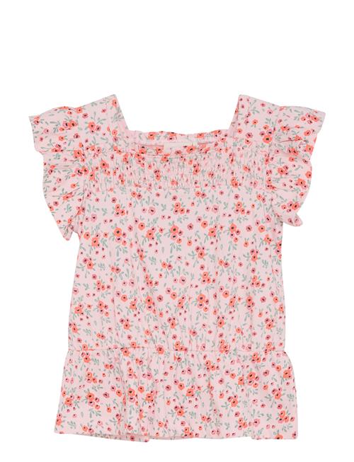 T-Shirt Ss Aop Minymo Pink