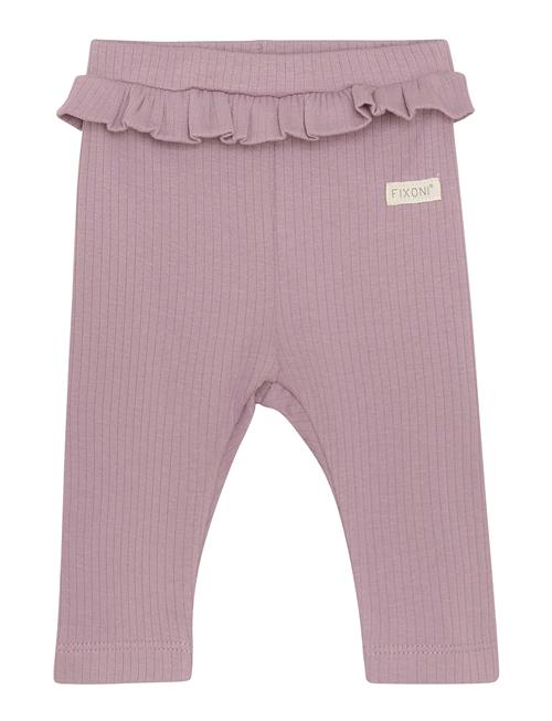 Leggings Rib Fixoni Purple