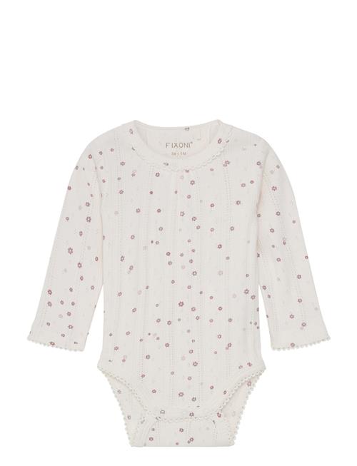 Body Ls Pointelle Fixoni White