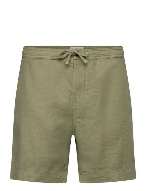 Fenix Linen Shorts Morris Khaki