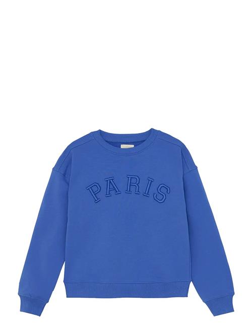 Se Sweatshirt Creamie Blue ved Booztlet
