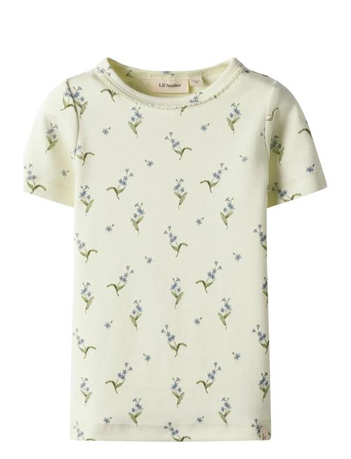 Nmfgayo Sig Ss Slim Top Lil Lil'Atelier Cream
