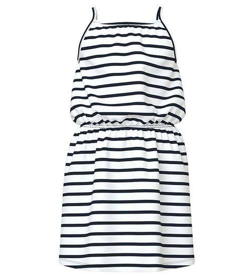 Name It kjole - NkfVigga - Strap - Bright White/Stripe 07