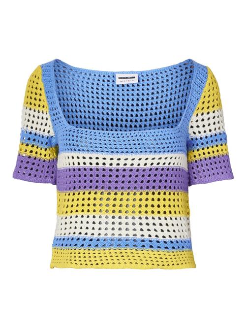 Noisy may Pullover 'Kelly'  kit / himmelblå / gul / lilla