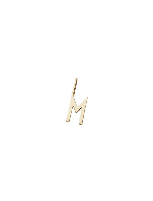 Letter For Initial Necklace A-Z Design Letters Gold