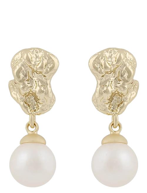 Brittany Short Pendant Ear SNÖ Of Sweden Gold