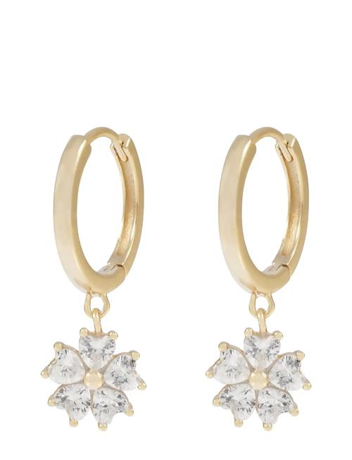 Nisi Flower Pendant Ear SNÖ Of Sweden Gold
