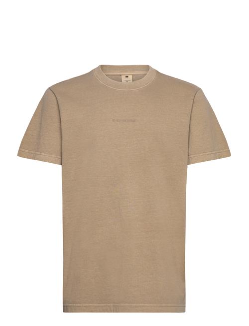 Overdyed Center Chest Loose R T G-Star RAW Beige