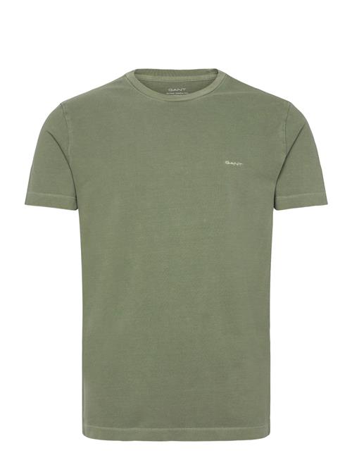 Slim Sunfaded Ss Pique T-Shirt GANT Khaki