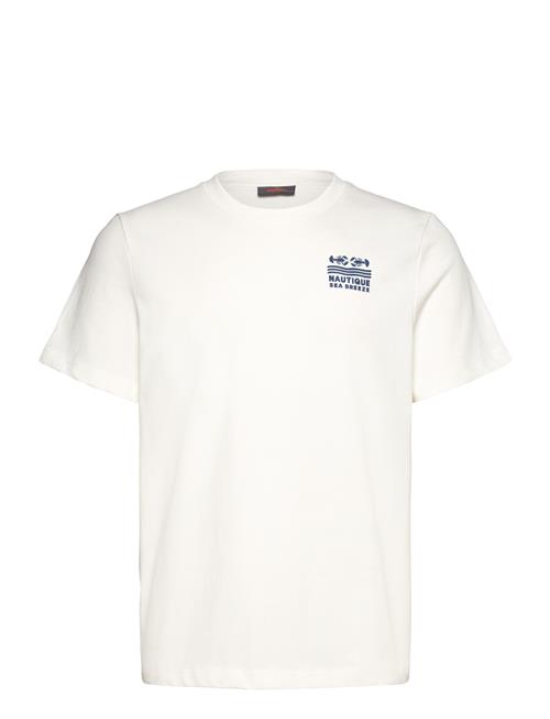 Seaton Mixed Tee Morris White