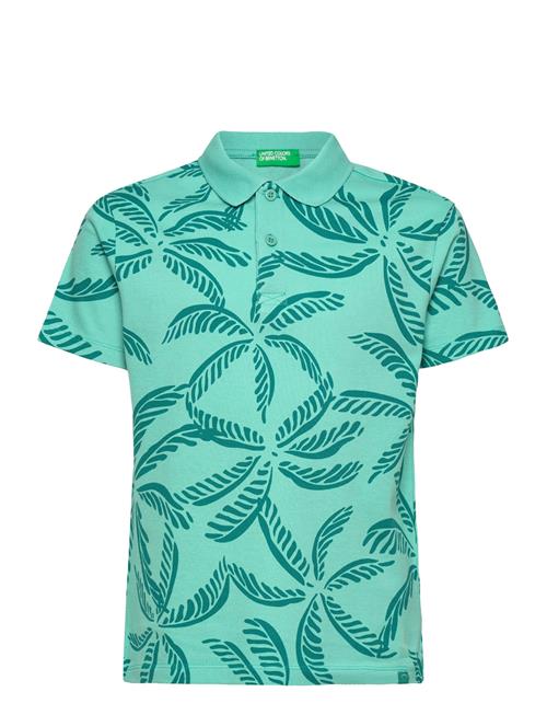 H/S Polo Shirt United Colors Of Benetton Green