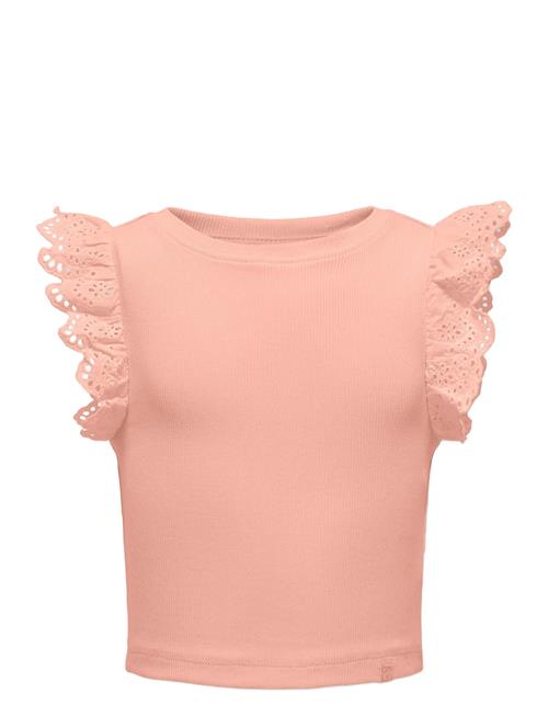 Kmgdrea Liife S/L Detail-Top Jrs Kids Only Coral